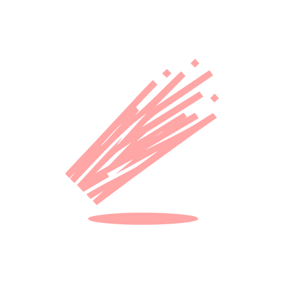 Straw Logo #ffa6a6