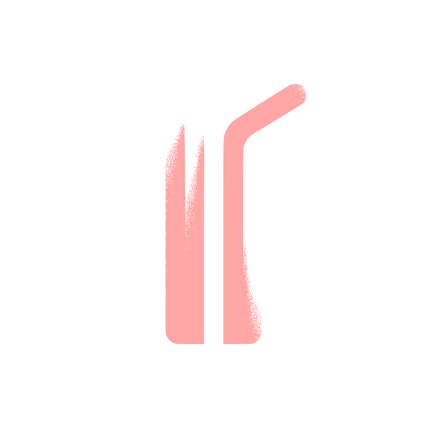 Straw Logo #ffa6a6