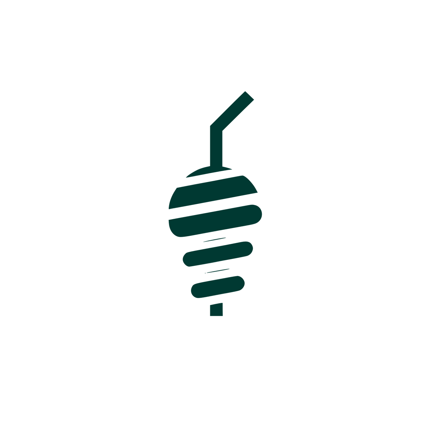 Beverage Straw Logo #003932