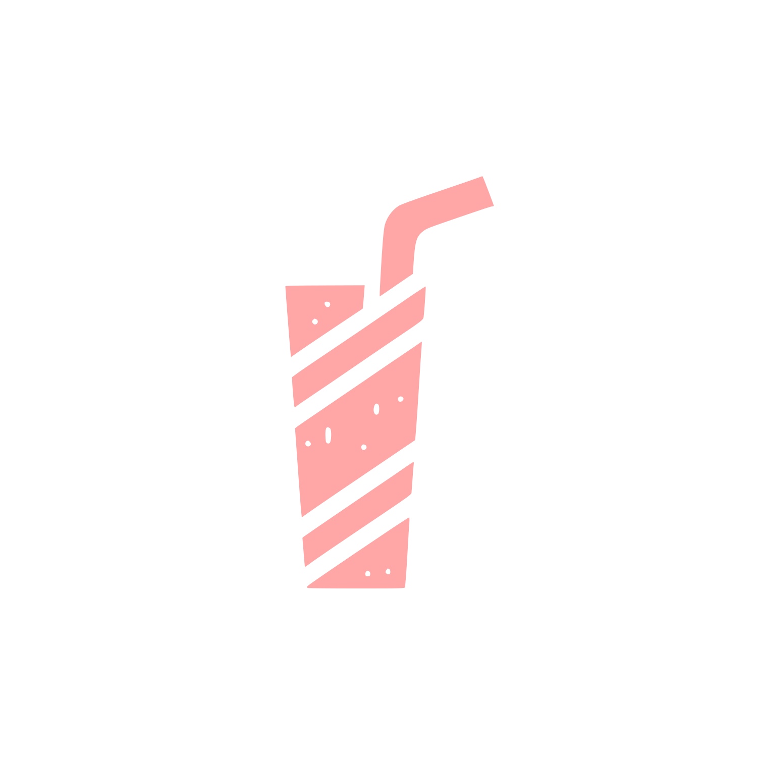 Beverage Cup Logo #ffa6a6