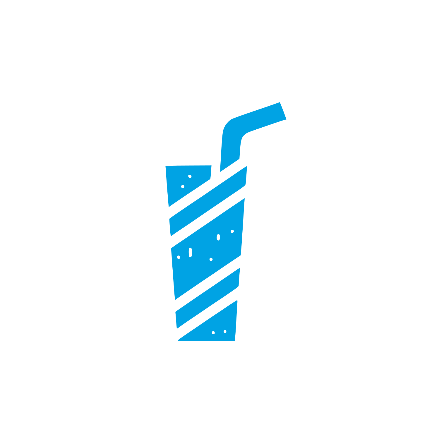 Beverage Cup Logo #00a3e4