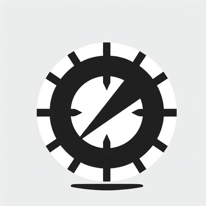 Geometric Gear Logo