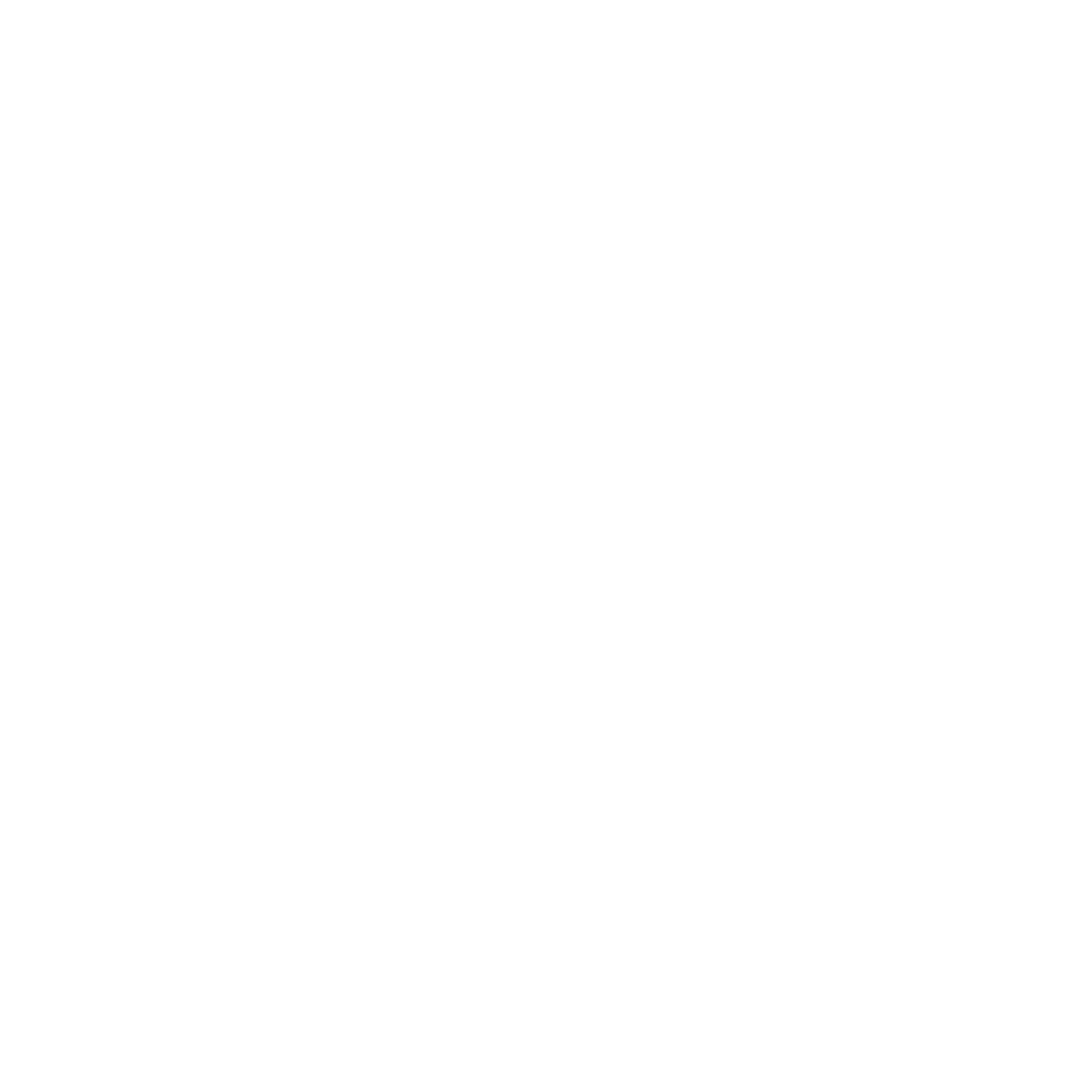 Travel Suitcase Logo #ffffff
