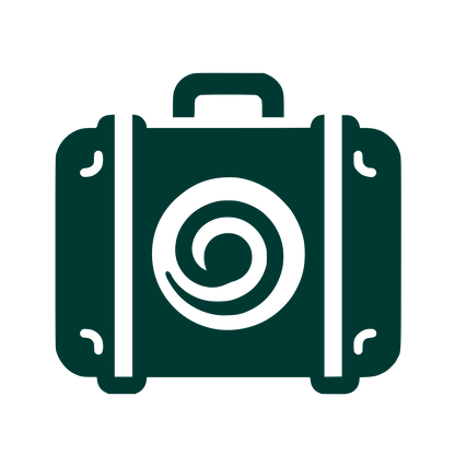 Travel Suitcase Logo #003932