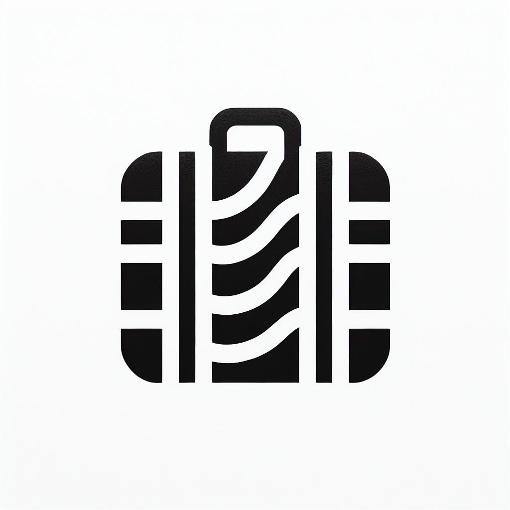 Suitcase Travel Logo
