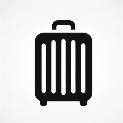 Travel Suitcase Logo