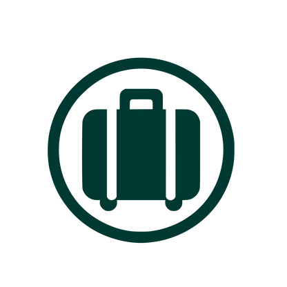 Travel Baggage Logo #003932