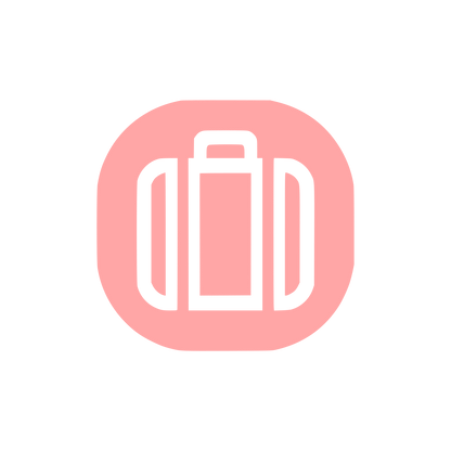 Briefcase Logo Design #ffa6a6