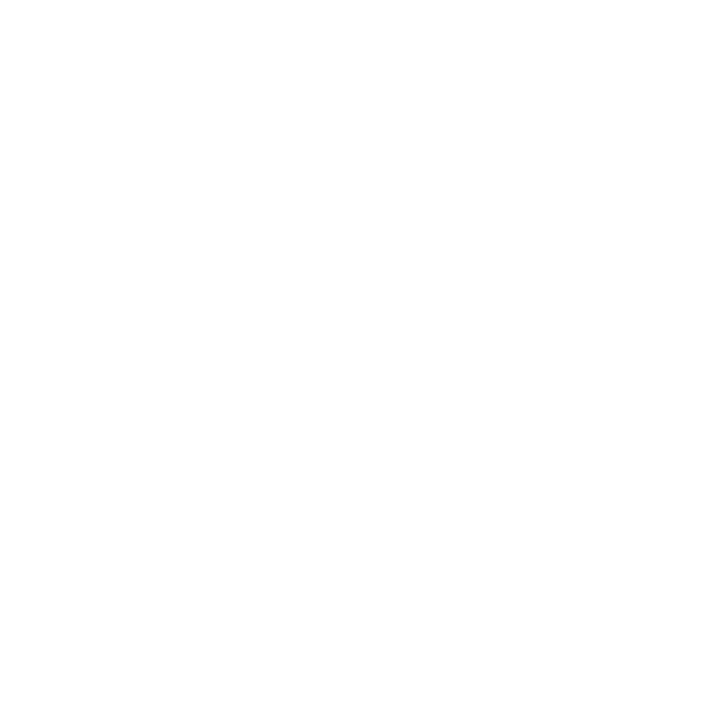 Black Sunburst Logo #ffffff