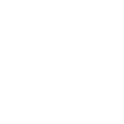 Black Sunburst Logo #ffffff