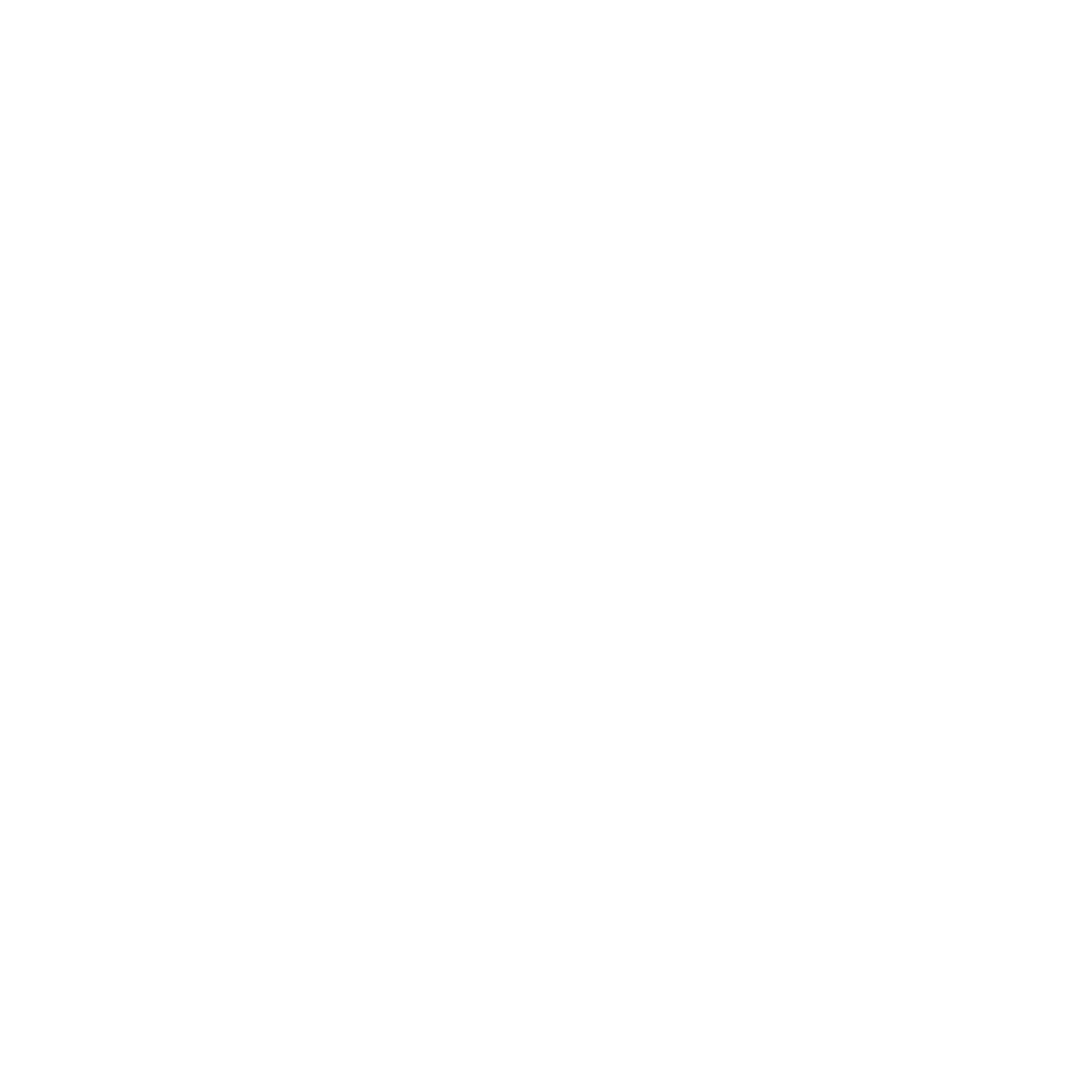 Sunburst Circle Logo #ffffff