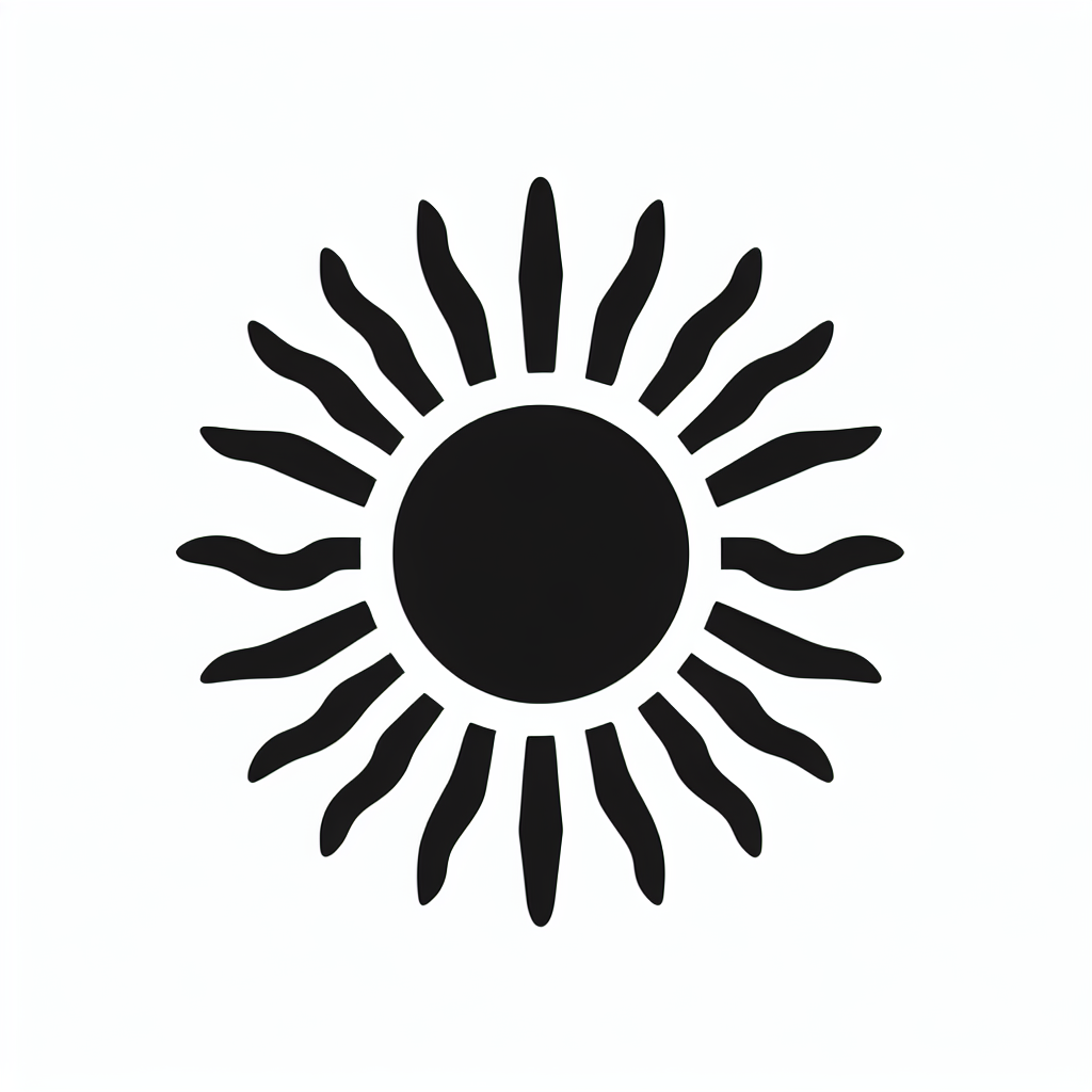 Sunburst Logo Design