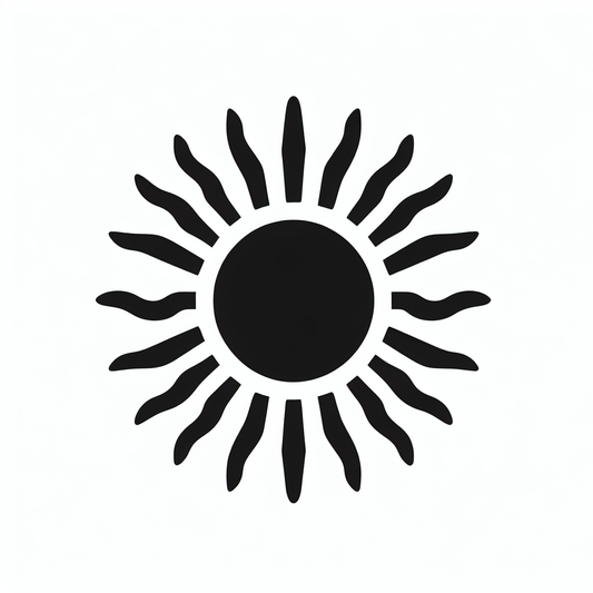 Sunburst Logo Design