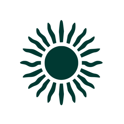 Sunburst Logo Design #003932