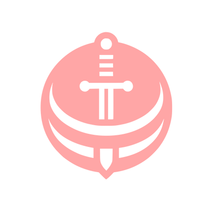 Sword Logo #ffa6a6