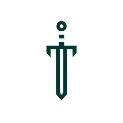 Sword Emblem Logo #003932