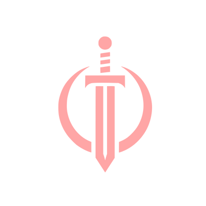 Sword Shield Logo #ffa6a6