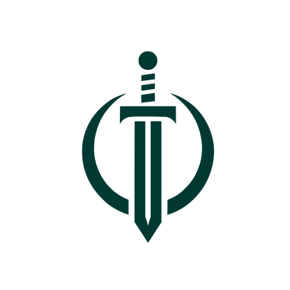 Sword Shield Logo #003932