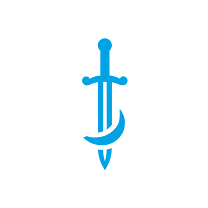 Sword Anchor Logo #00a3e4