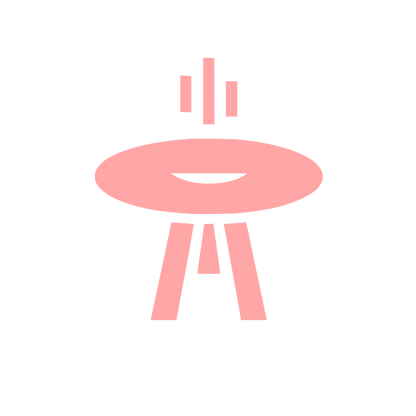 Abstract UFO Logo #ffa6a6