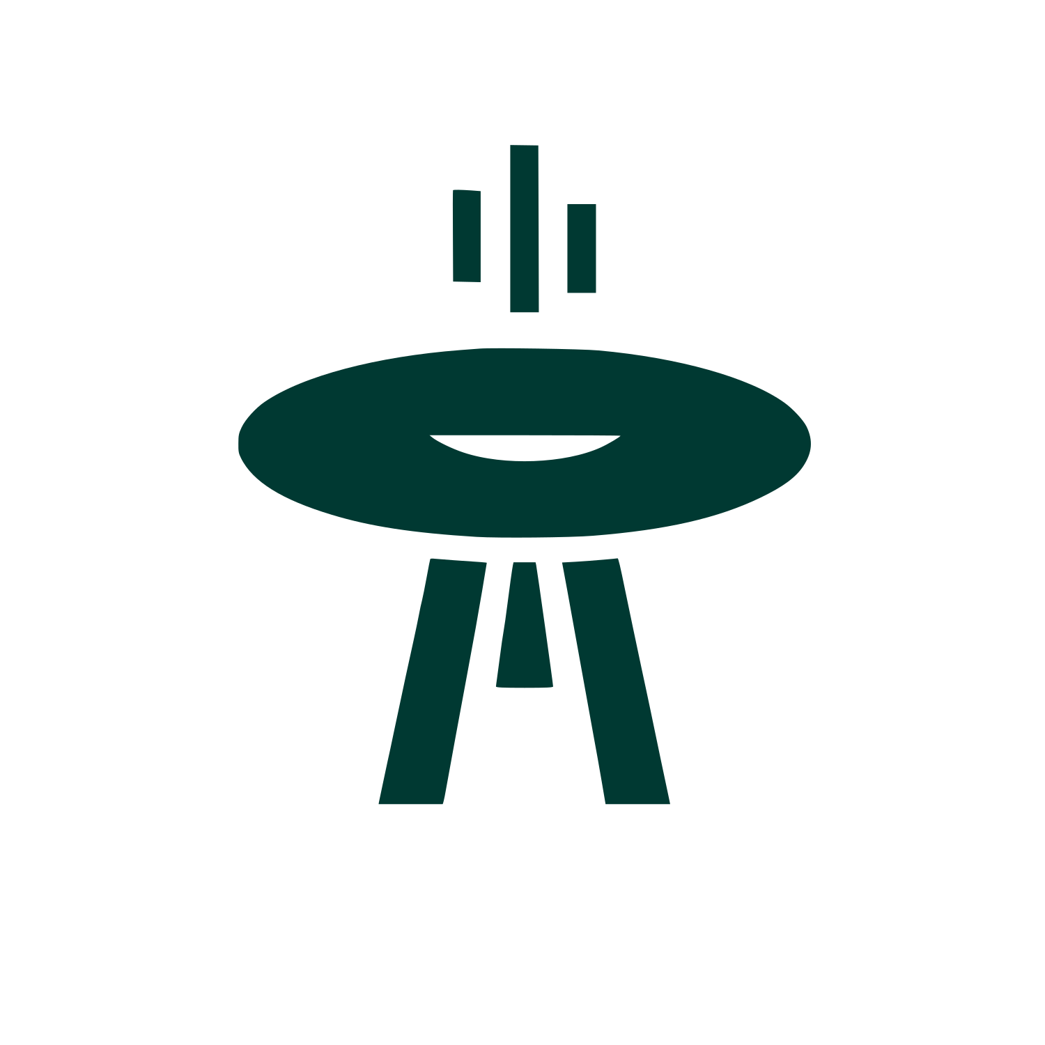 Abstract UFO Logo #003932