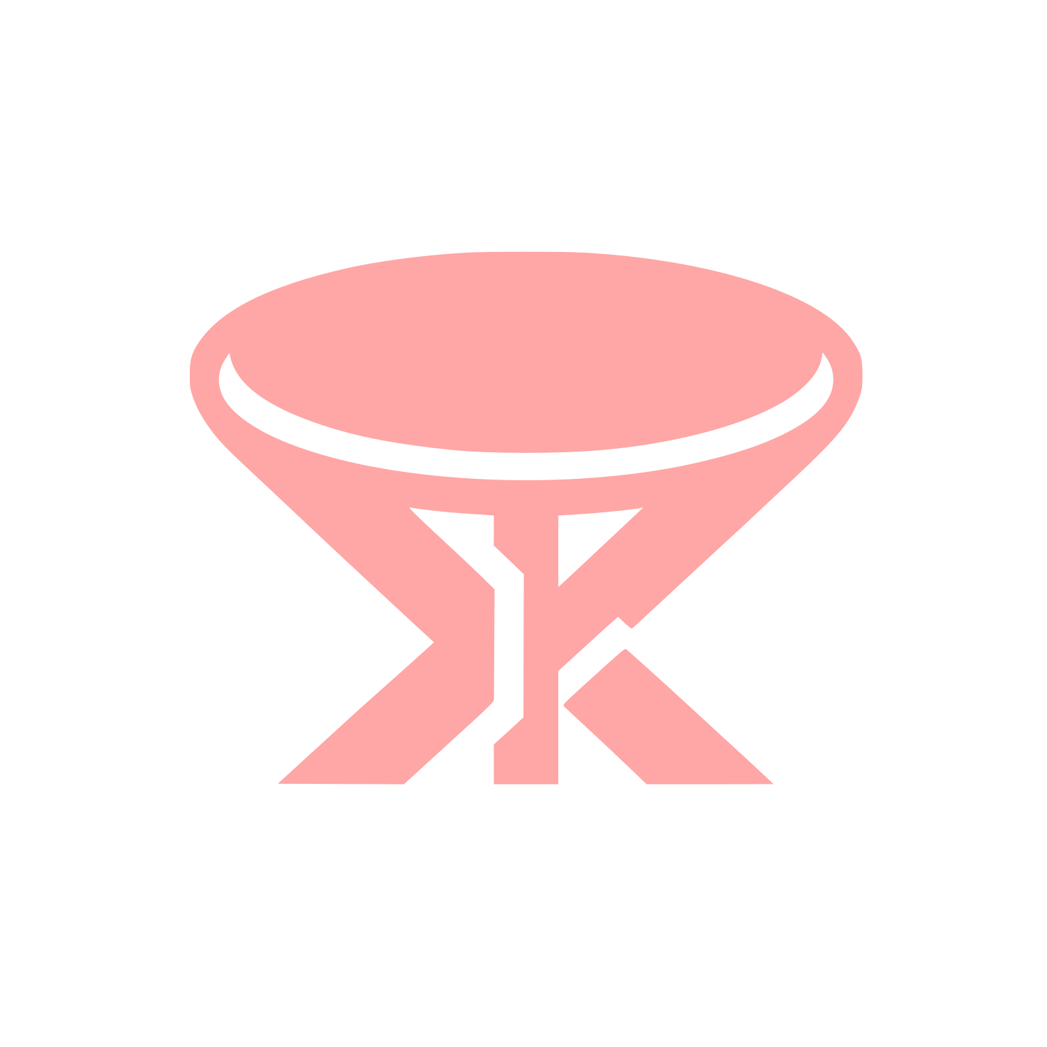 Minimalist Chair Logo #ffa6a6