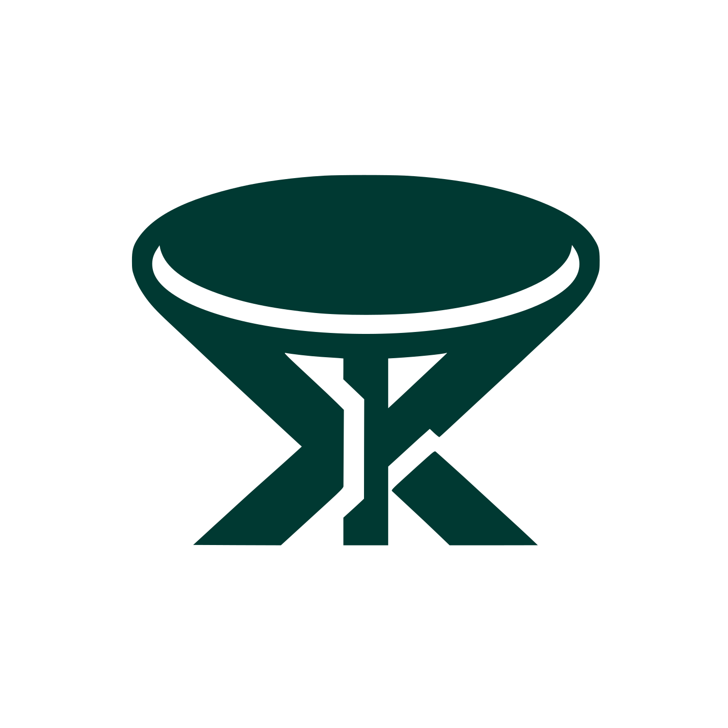 Minimalist Chair Logo #003932