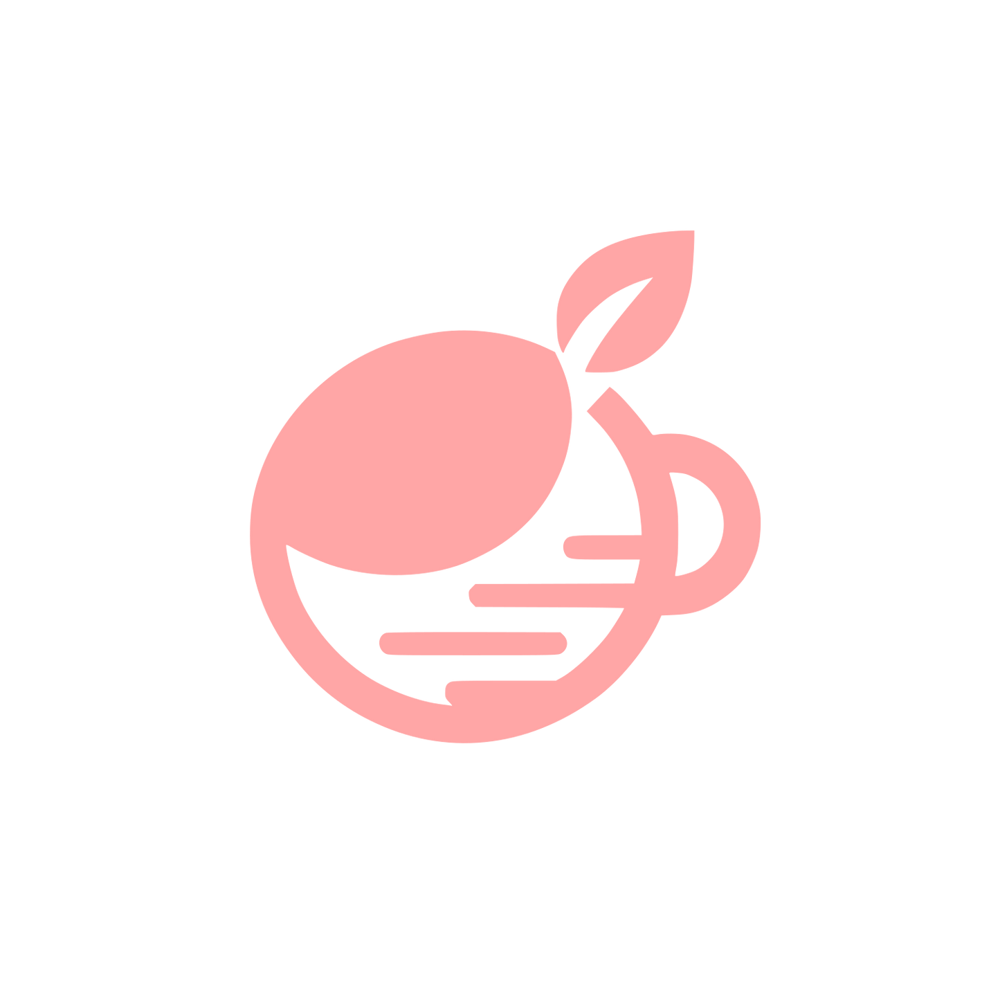 Abstract Coffee Logo #ffa6a6