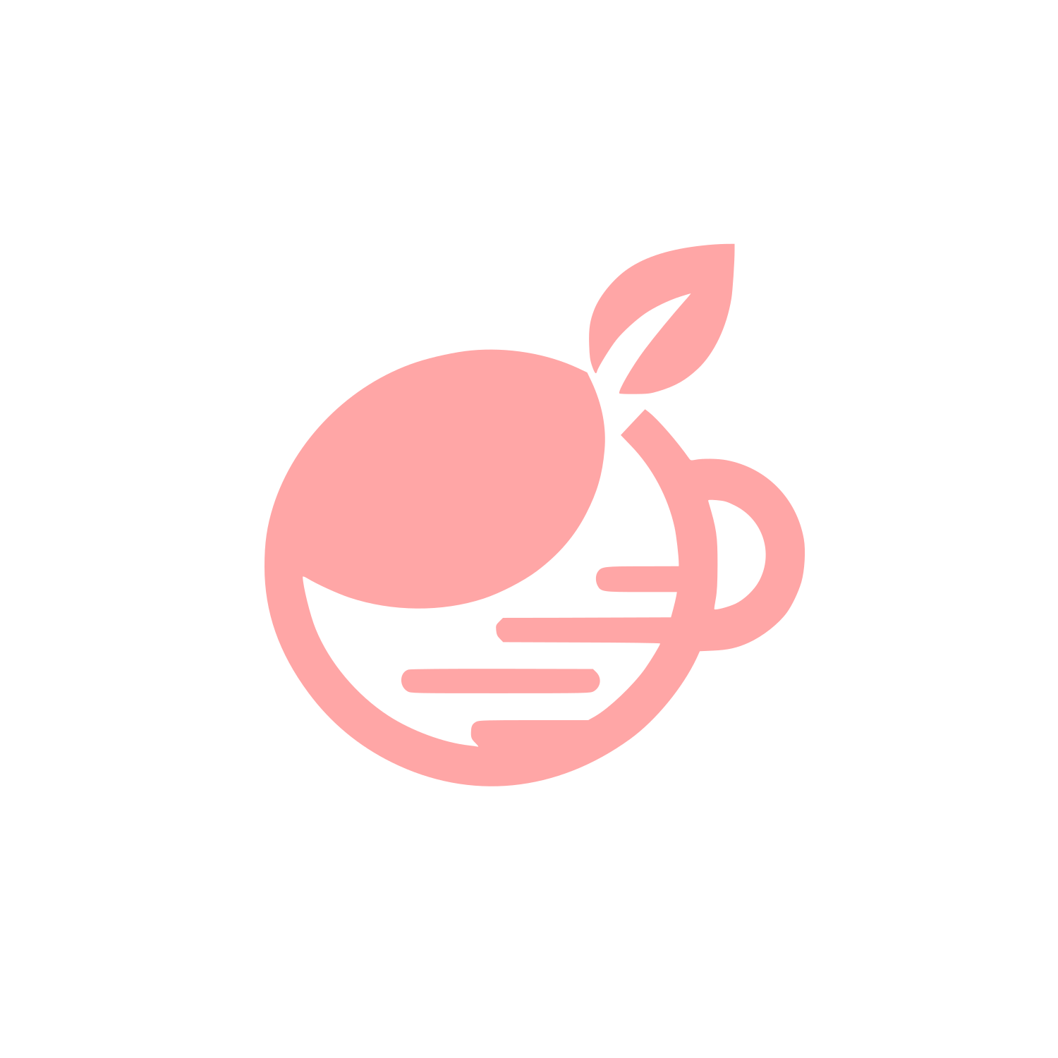 Abstract Coffee Logo #ffa6a6
