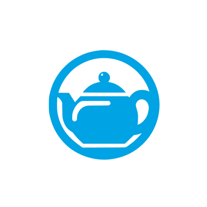 Teapot Logo Design #00a3e4