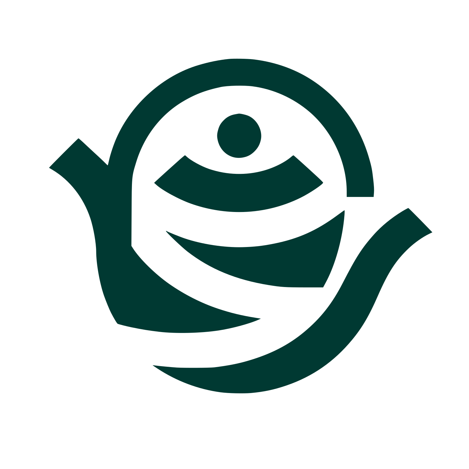 Teapot Logo #003932