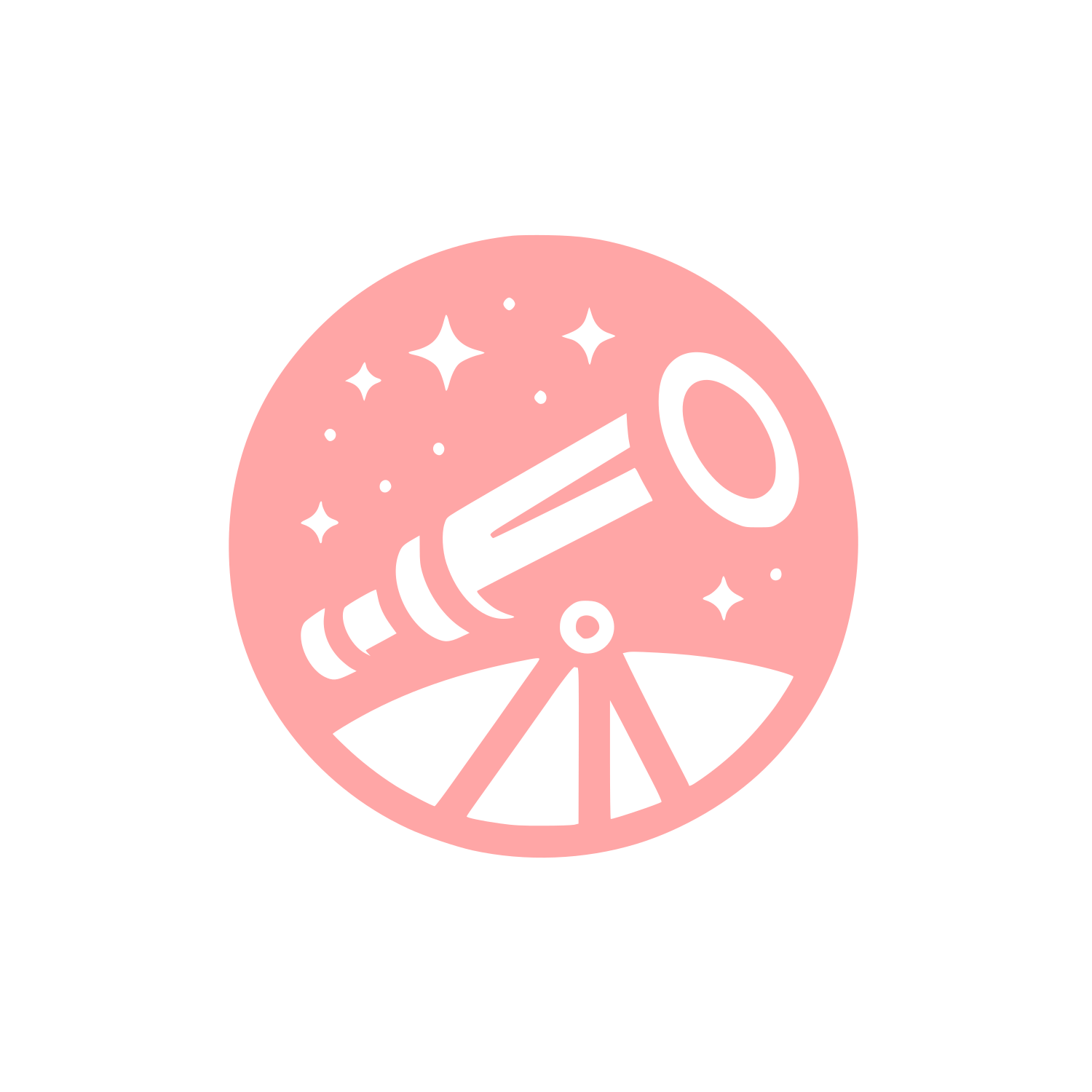 Astronomical Observatory Logo #ffa6a6