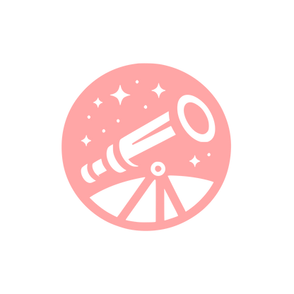 Astronomical Observatory Logo #ffa6a6
