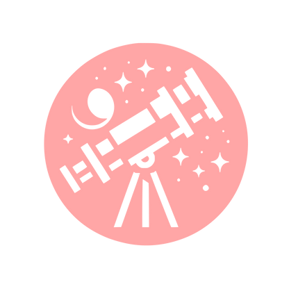 Astronomical Observatory Logo #ffa6a6