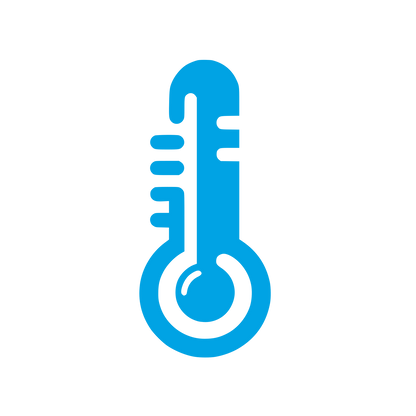 Thermometer Logo Design #00a3e4