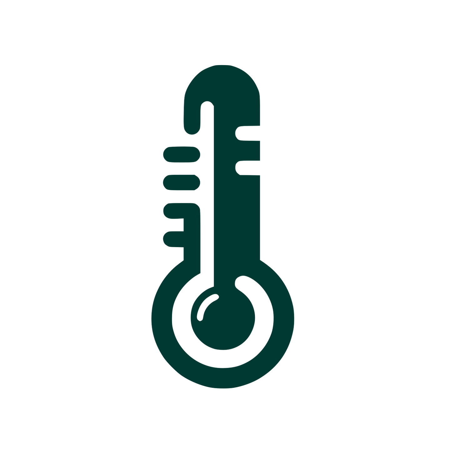 Thermometer Logo Design #003932