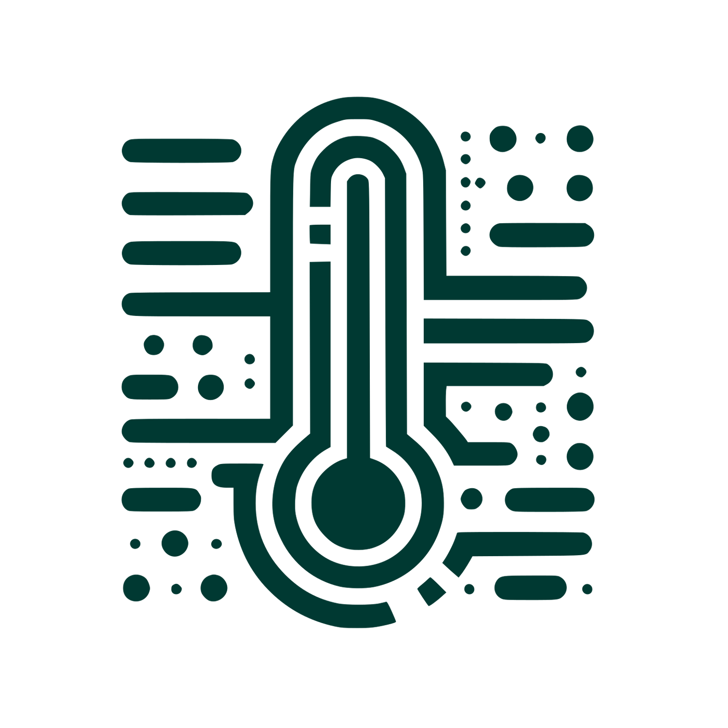 Thermometer Logo Design #003932