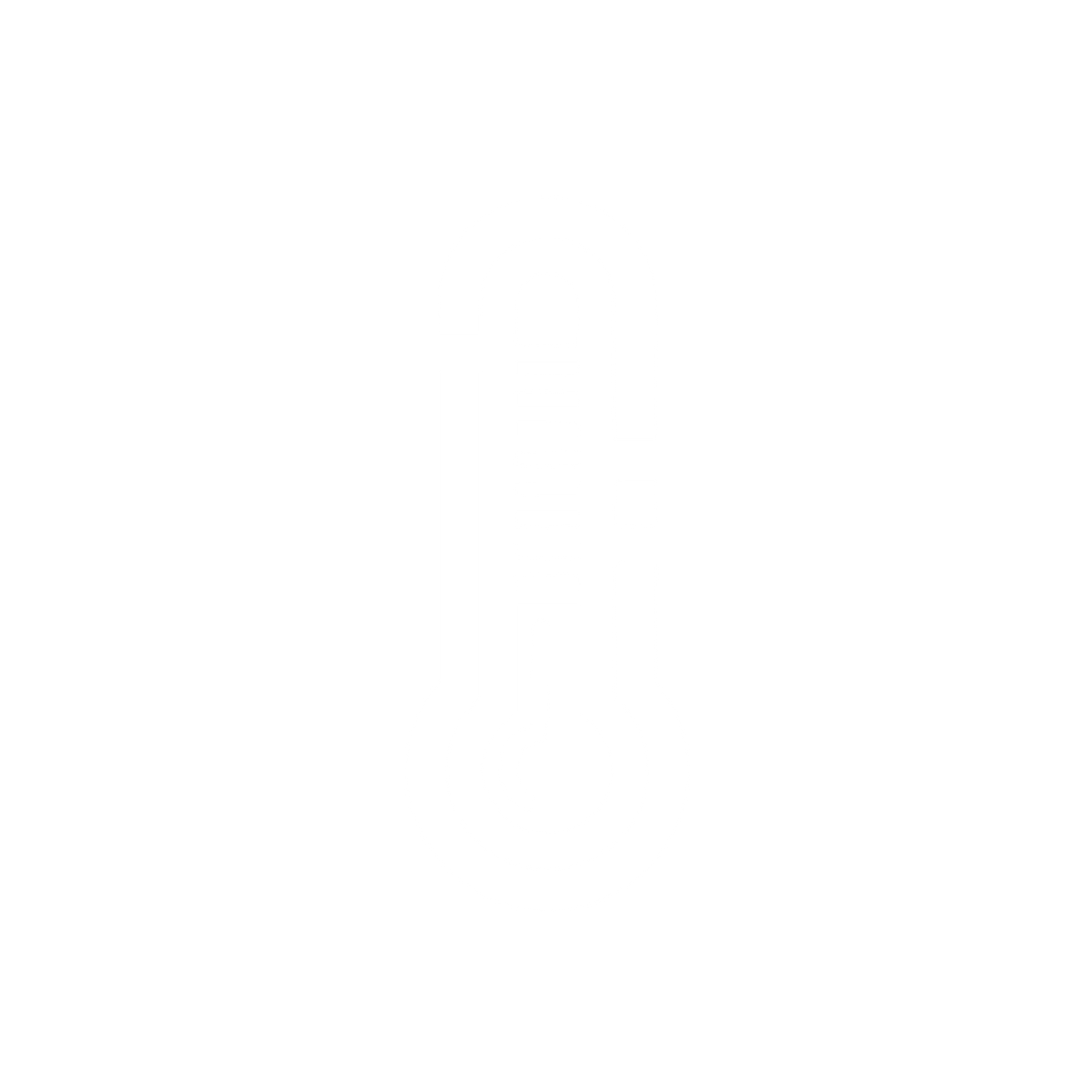 Thermometer Symbol Logo #ffffff