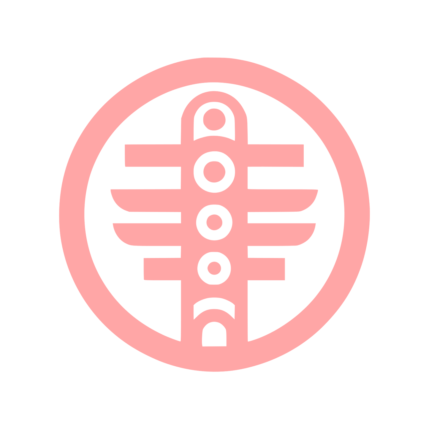 Monochrome Logo Design #ffa6a6