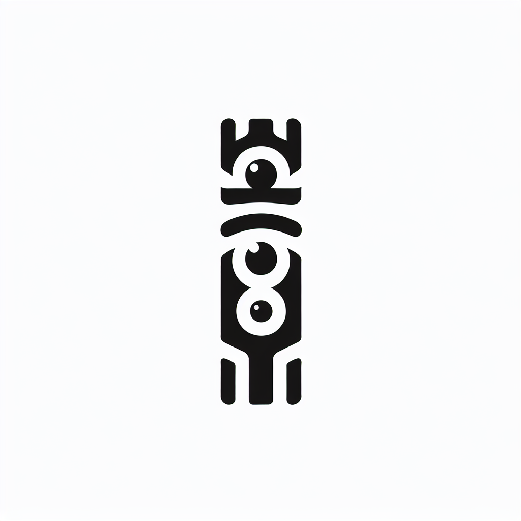 Abstract Totem Logo