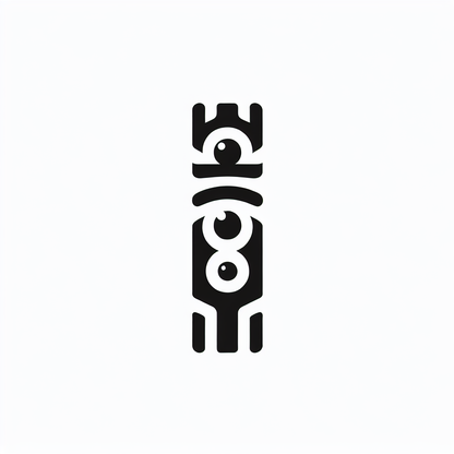Abstract Totem Logo