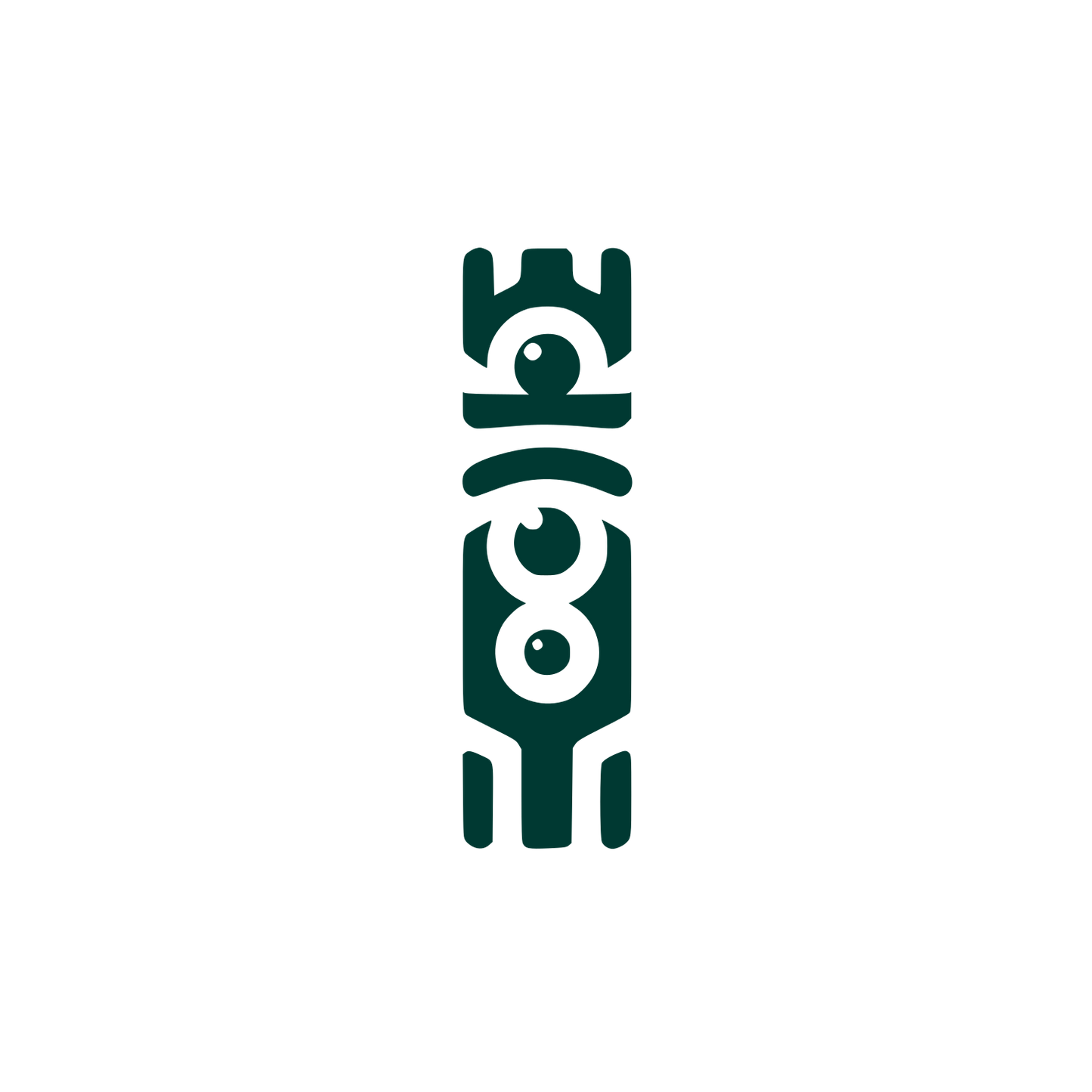 Abstract Totem Logo #003932