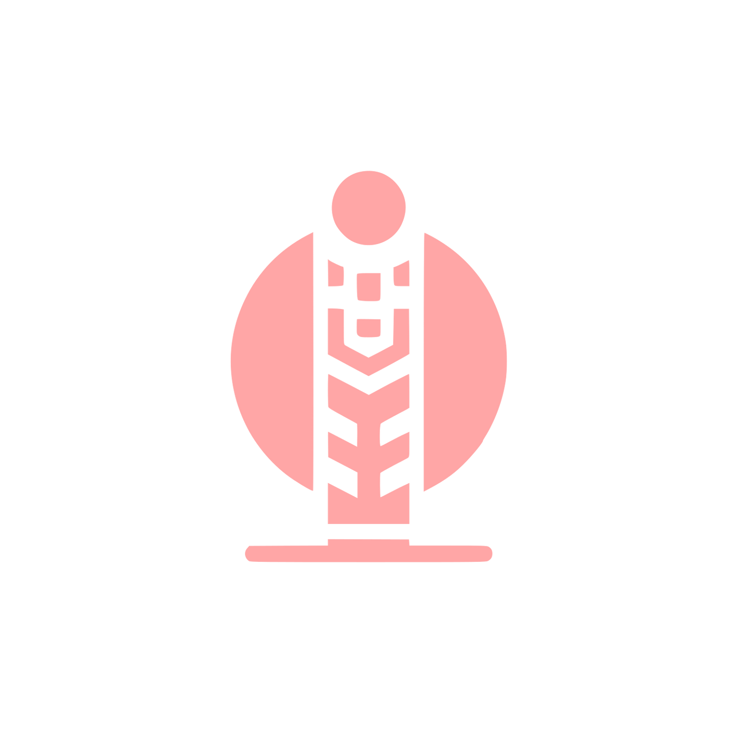 Totem Logo #ffa6a6
