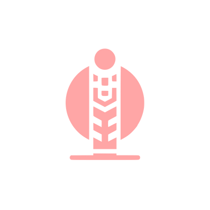 Totem Logo #ffa6a6