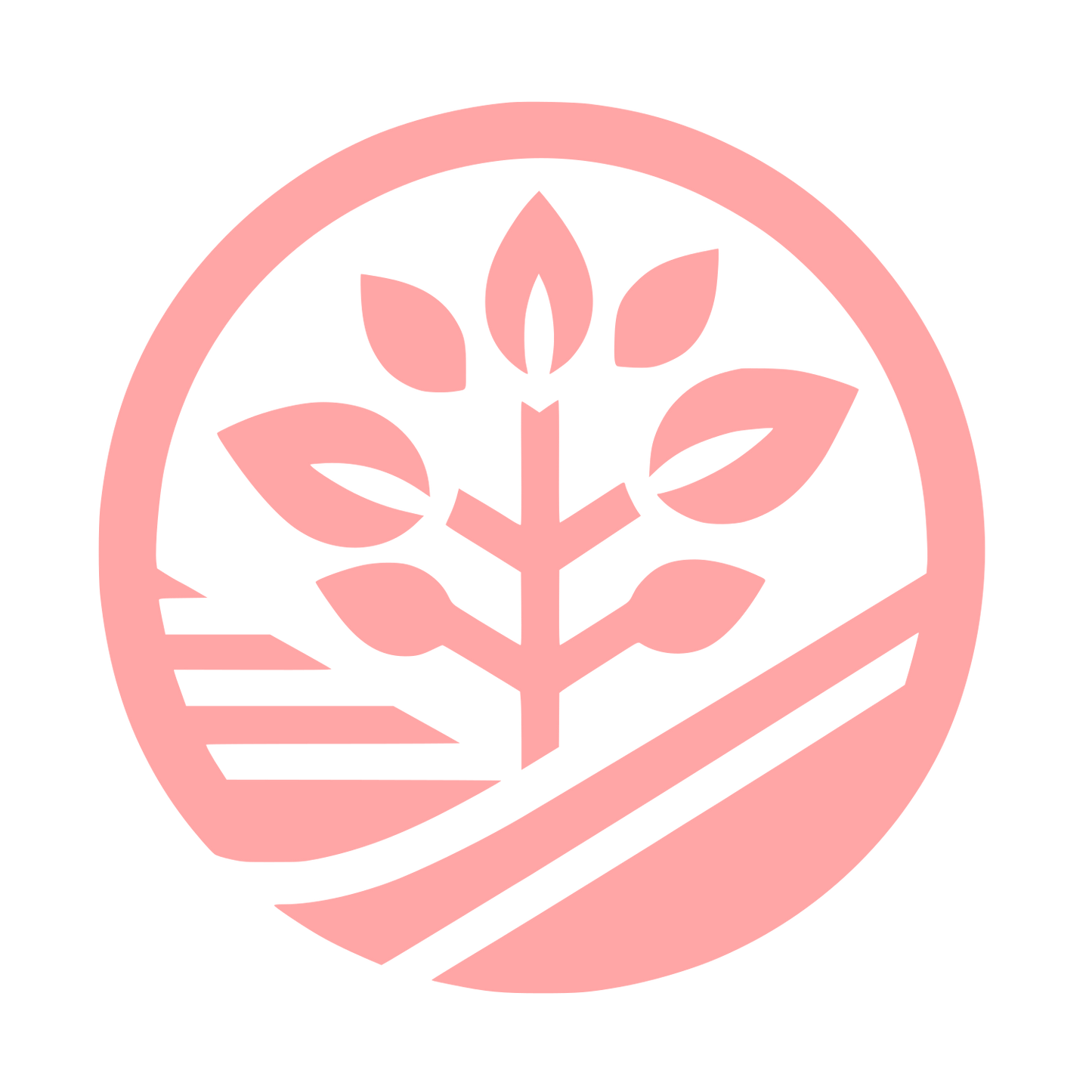 Agricultural Logo Design #ffa6a6