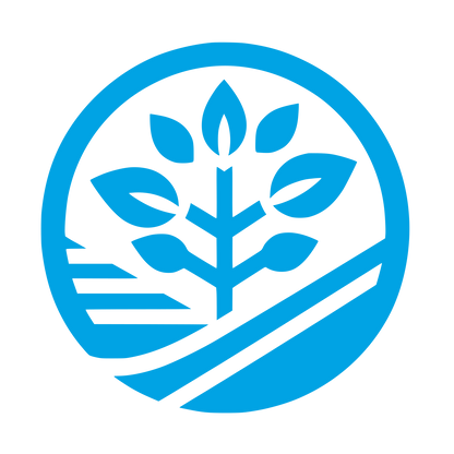 Agricultural Logo Design #00a3e4