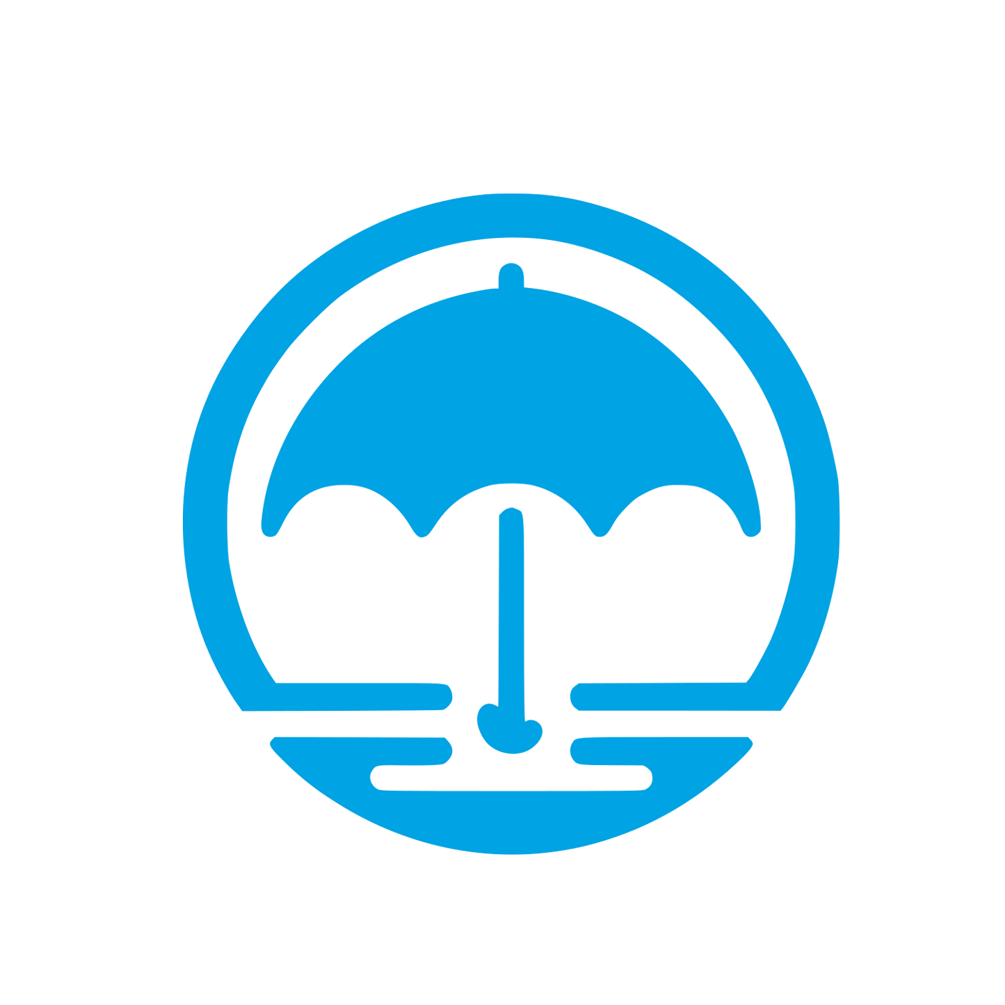 Umbrella Protection Logo #00a3e4
