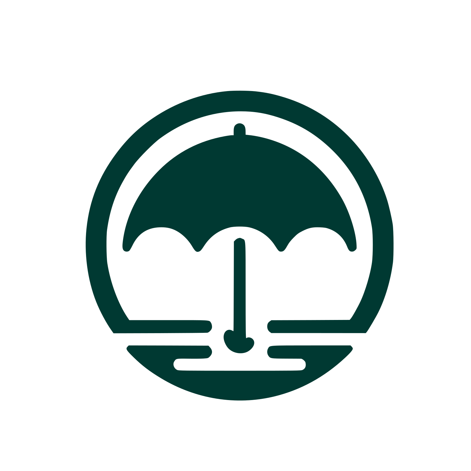 Umbrella Protection Logo #003932