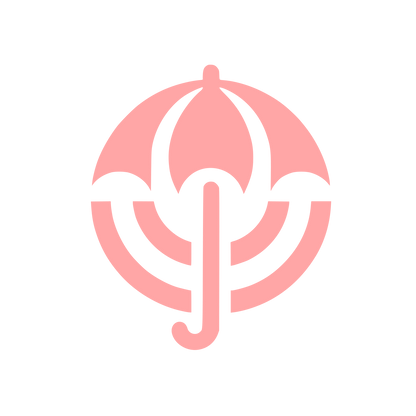 Umbrella Logo #ffa6a6