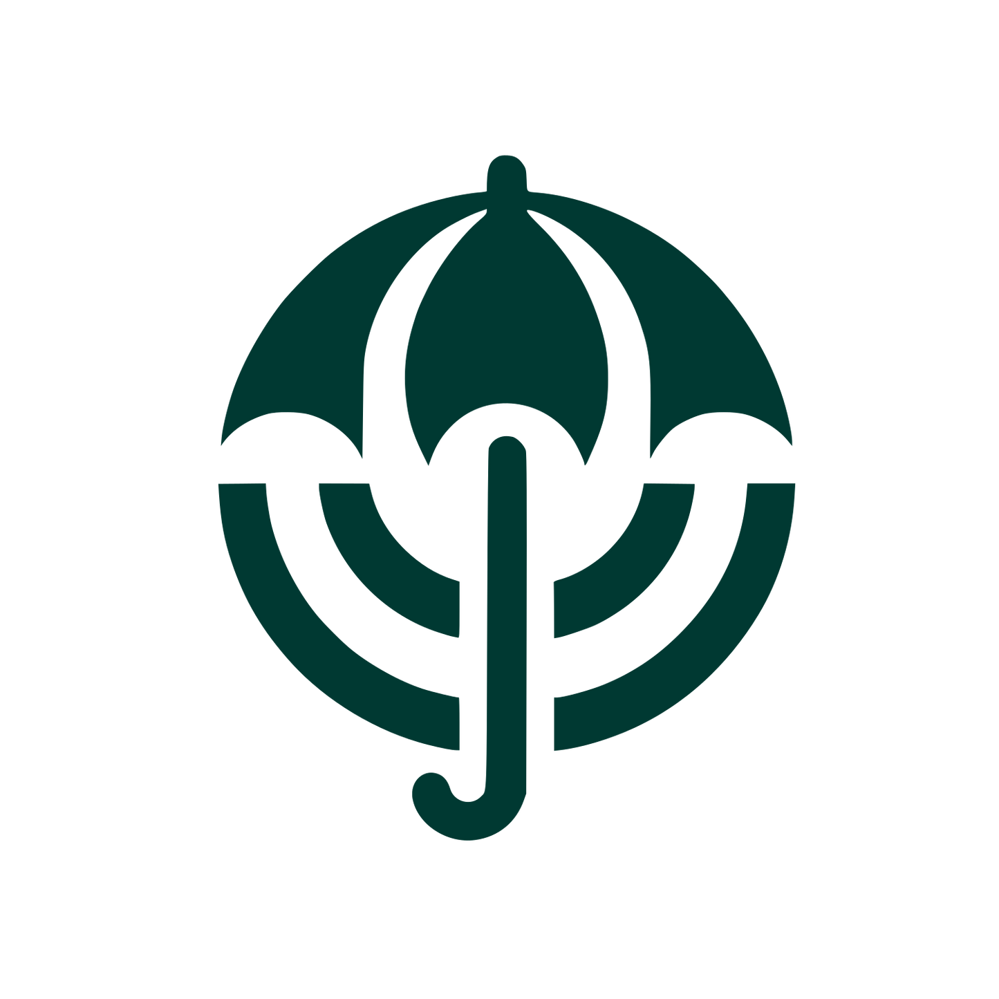 Umbrella Logo #003932